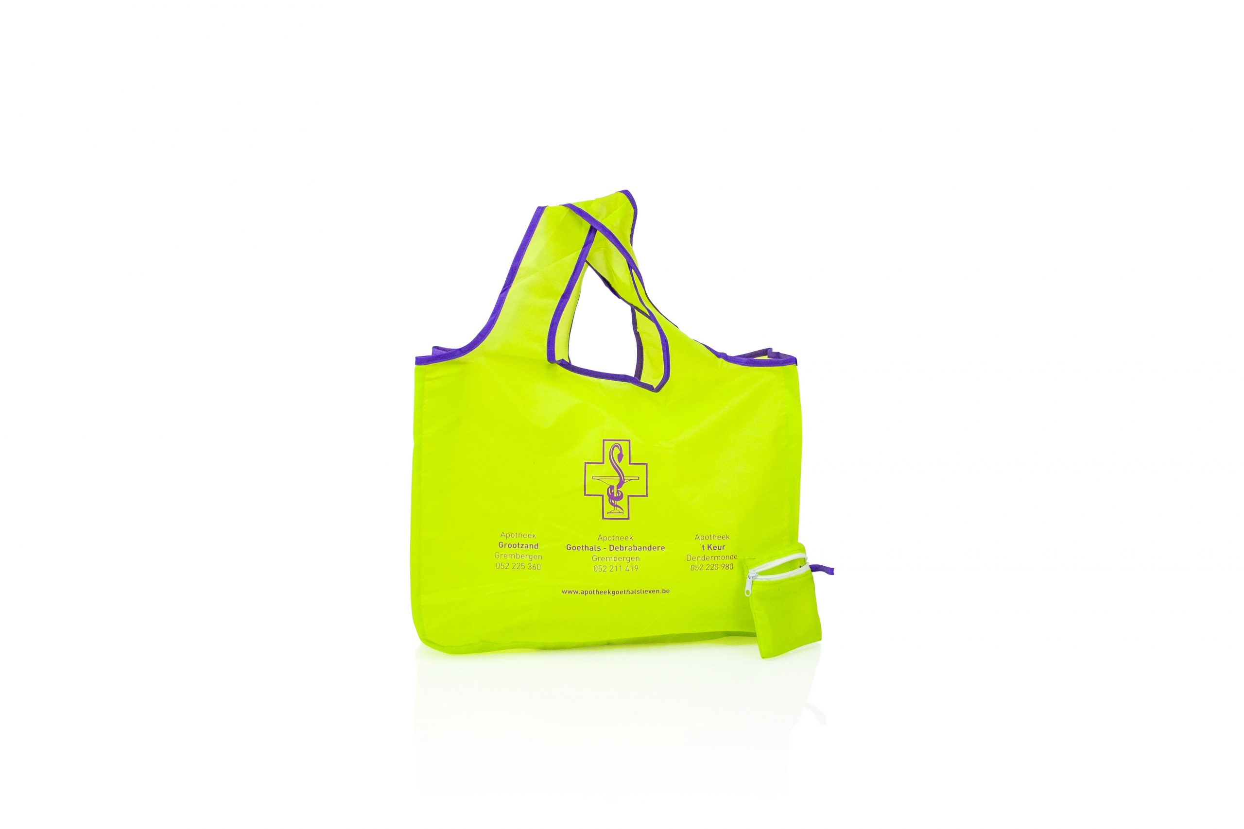 Foldable bag apotheek met logo
